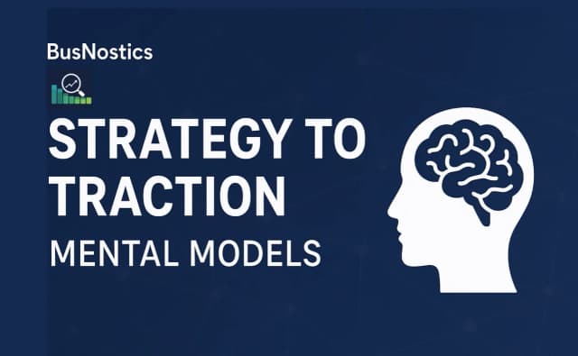 Strategy to Traction - Mental Models